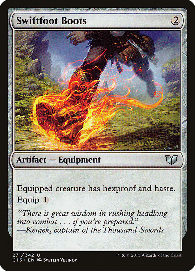 Swiftfoot Boots [Commander 2015] | Boutique FDB TCG