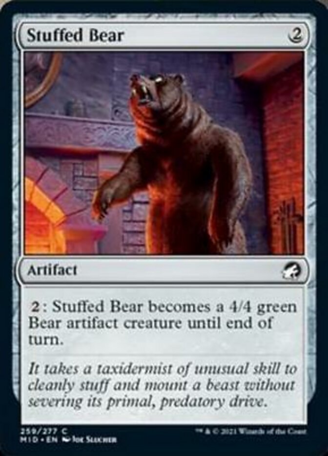 Stuffed Bear [Innistrad: Midnight Hunt] | Boutique FDB TCG