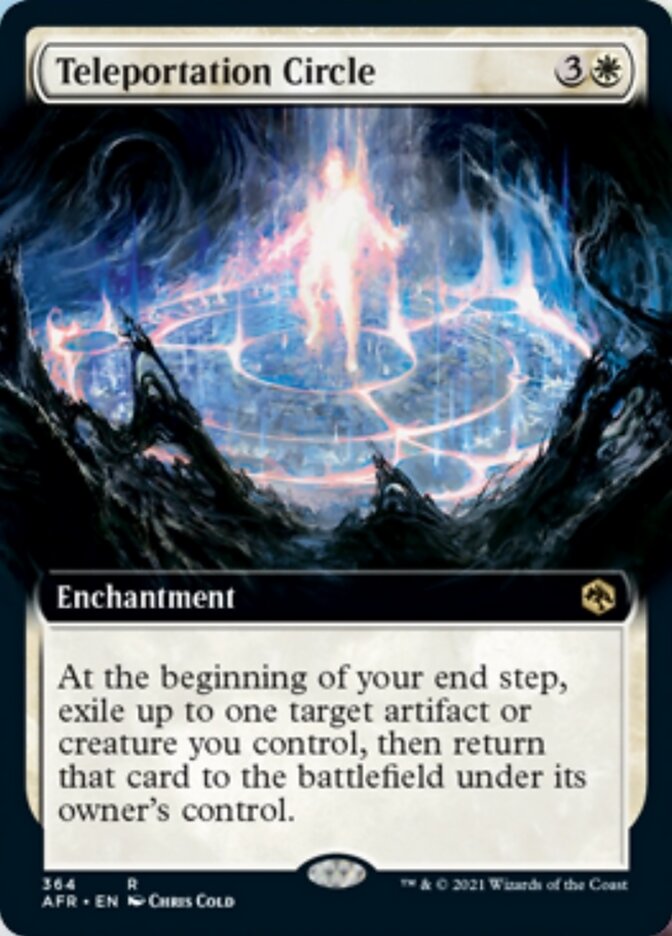 Teleportation Circle (Extended Art) [Dungeons & Dragons: Adventures in the Forgotten Realms] | Boutique FDB TCG