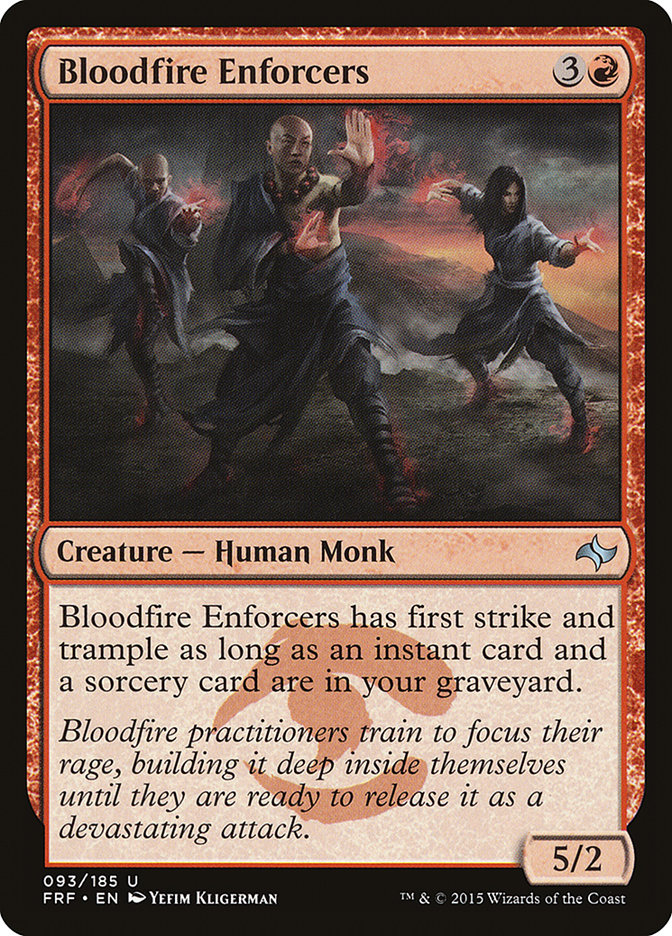 Bloodfire Enforcers [Fate Reforged] | Boutique FDB TCG