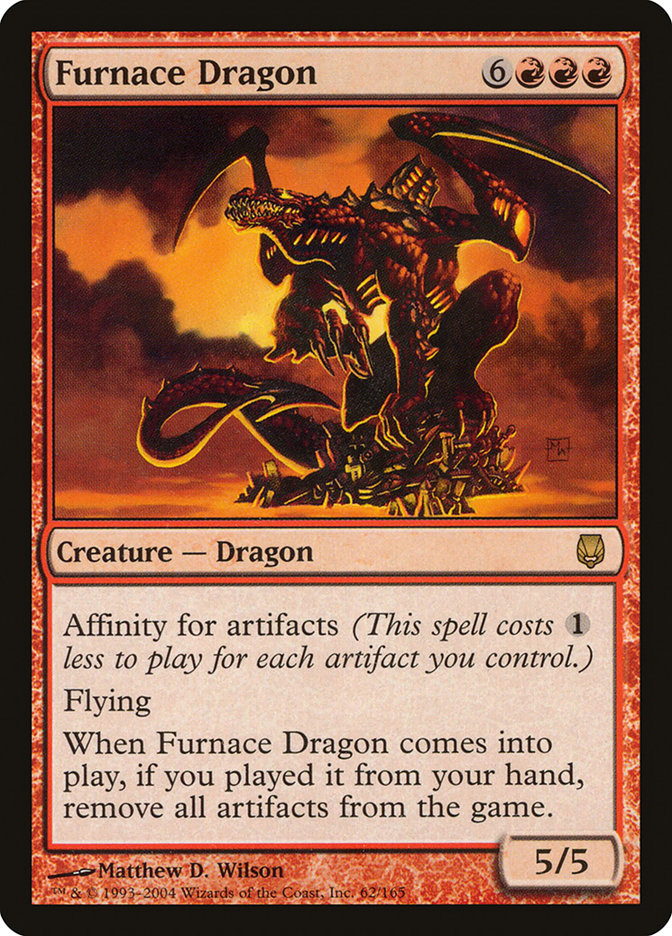 Furnace Dragon [Darksteel] | Boutique FDB TCG