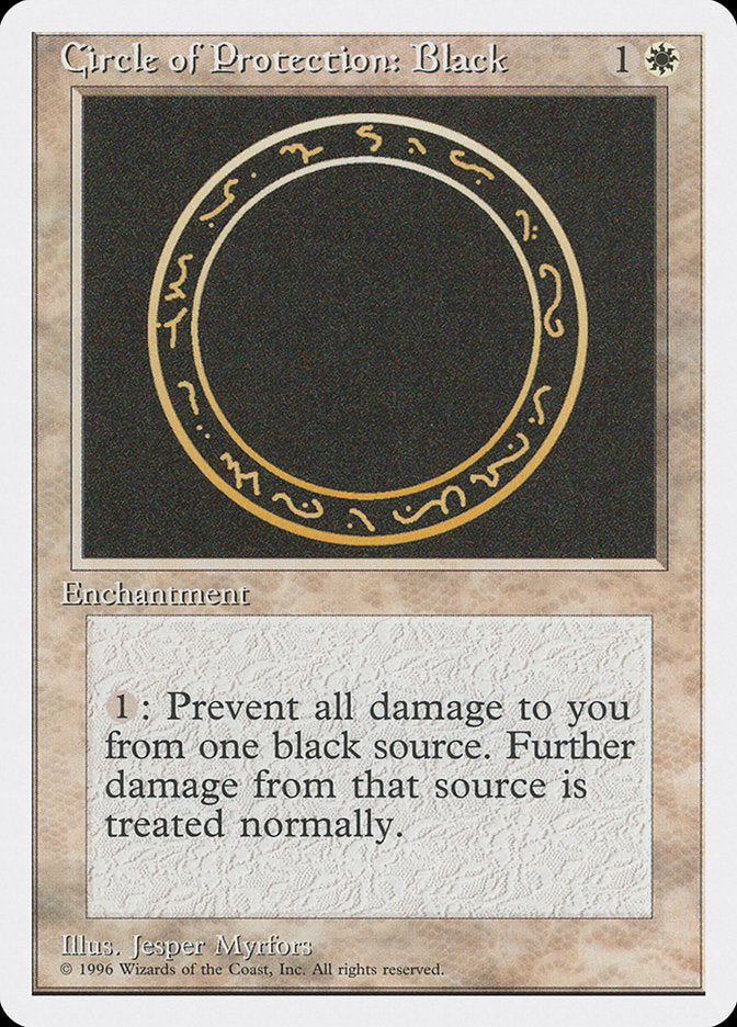 Circle of Protection: Black [Introductory Two-Player Set] | Boutique FDB TCG