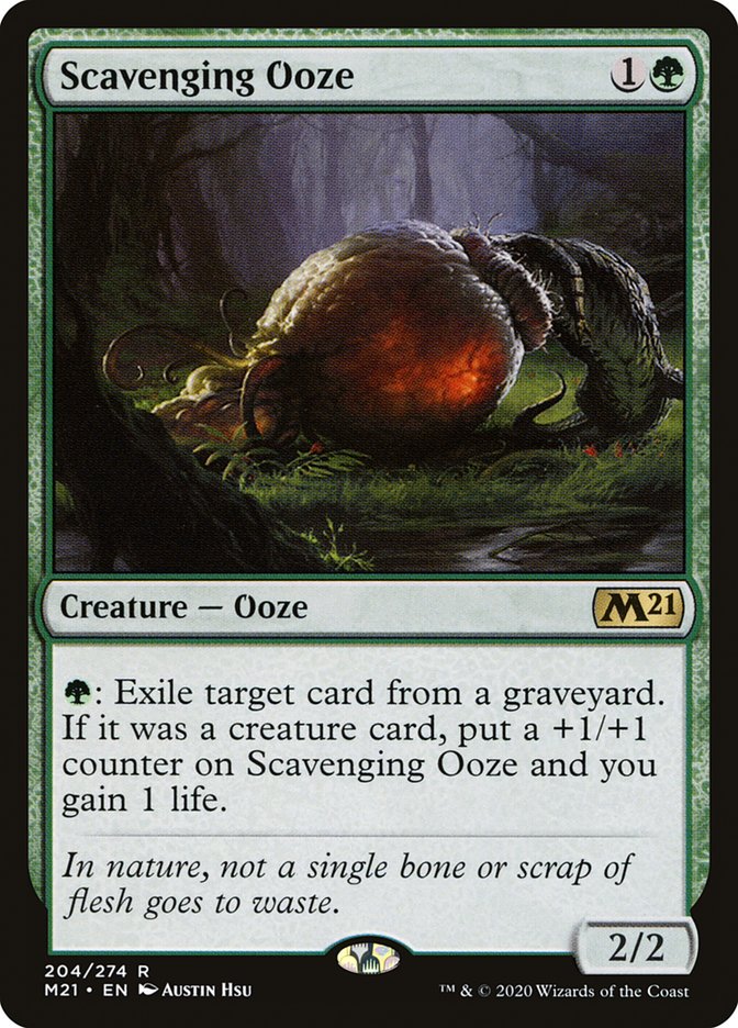 Scavenging Ooze [Core Set 2021] | Boutique FDB TCG