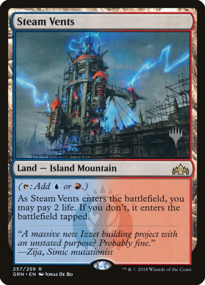 Steam Vents (Promo Pack) [Guilds of Ravnica Promos] | Boutique FDB TCG