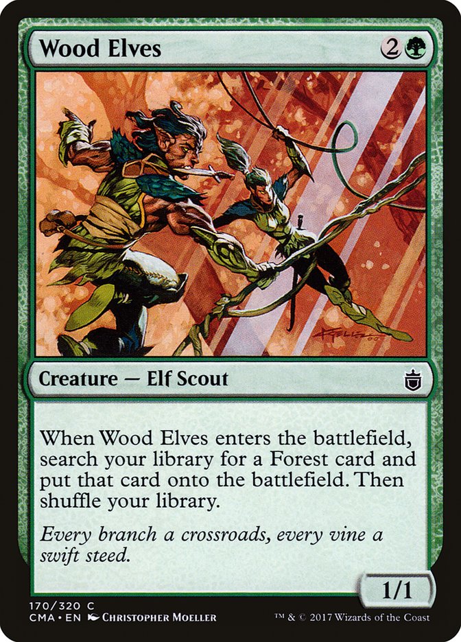 Wood Elves [Commander Anthology] | Boutique FDB TCG