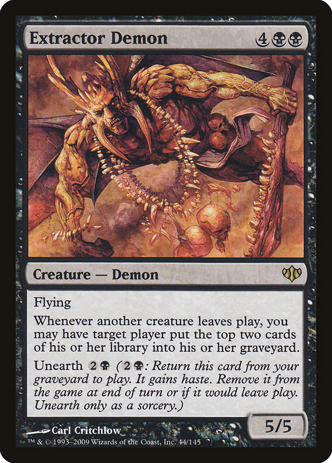 Extractor Demon [Conflux] | Boutique FDB TCG