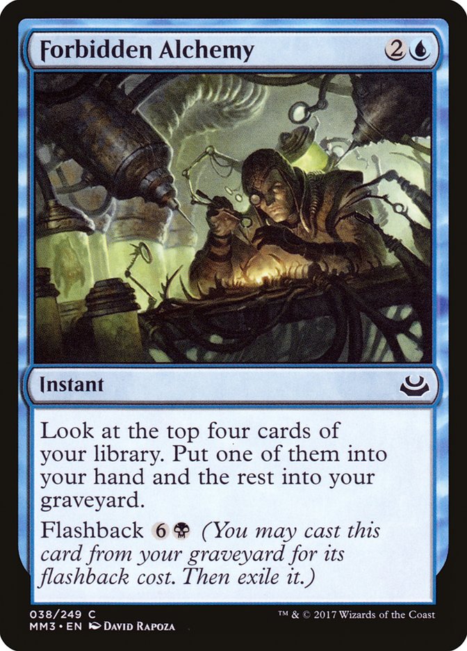 Forbidden Alchemy [Modern Masters 2017] | Boutique FDB TCG