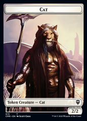 Cat // Soldier Double-Sided Token [Commander Legends Tokens] | Boutique FDB TCG