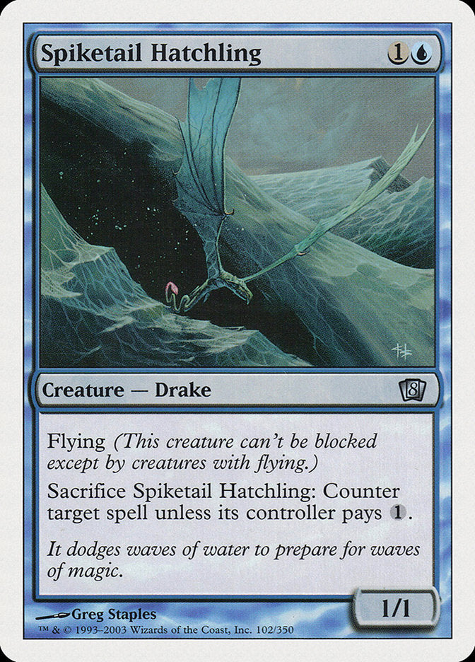 Spiketail Hatchling [Eighth Edition] | Boutique FDB TCG