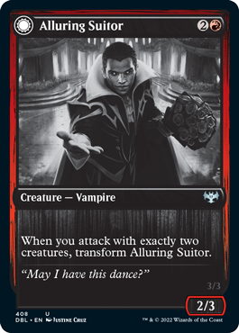Alluring Suitor // Deadly Dancer [Innistrad: Double Feature] | Boutique FDB TCG