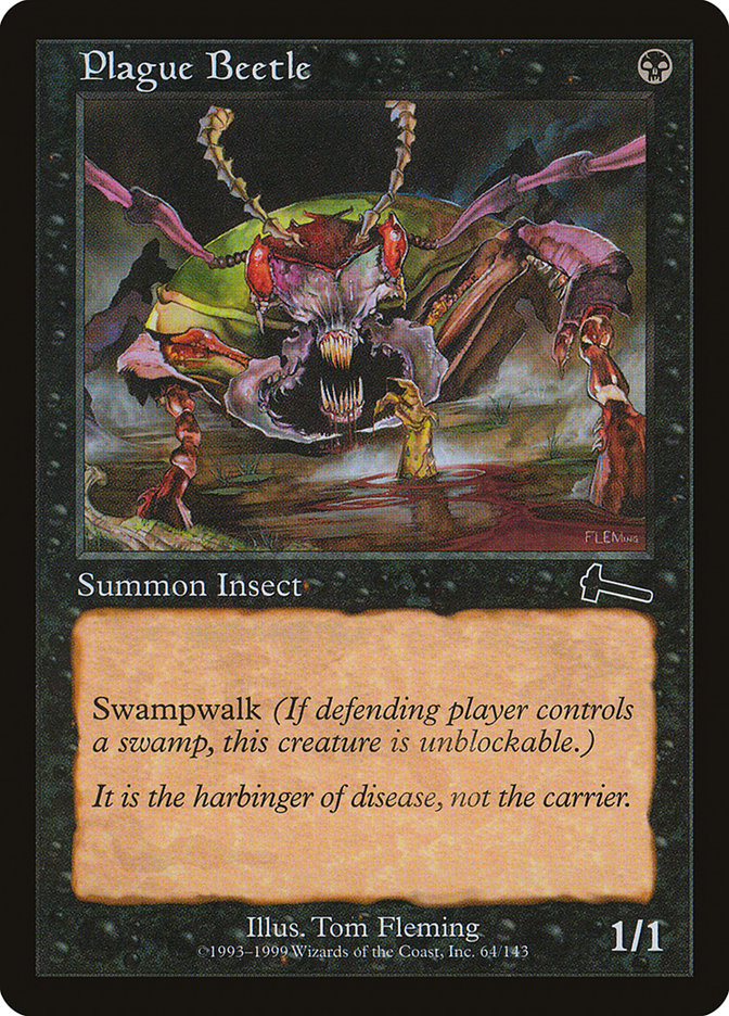 Plague Beetle [Urza's Legacy] | Boutique FDB TCG