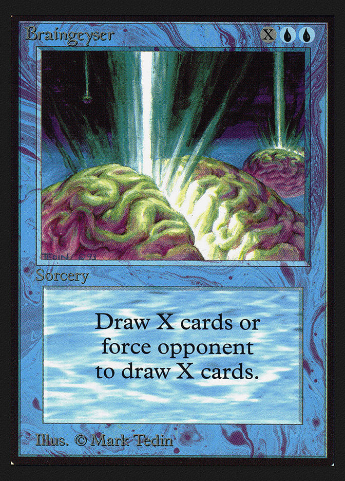 Braingeyser [International Collectors' Edition] | Boutique FDB TCG