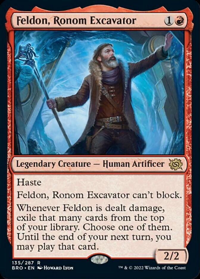 Feldon, Ronom Excavator [The Brothers' War] | Boutique FDB TCG