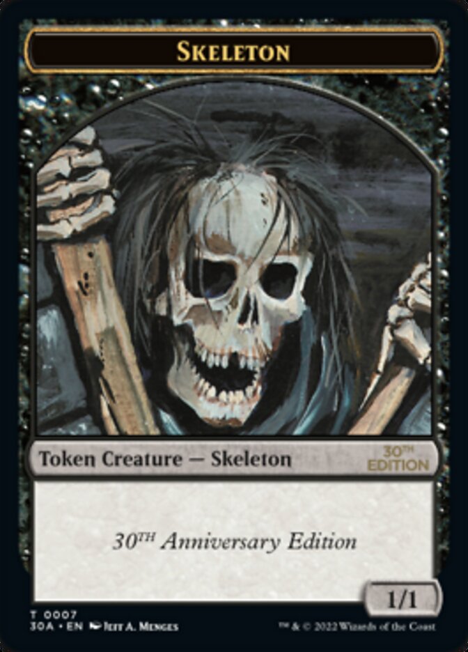 Skeleton Token [30th Anniversary Tokens] | Boutique FDB TCG