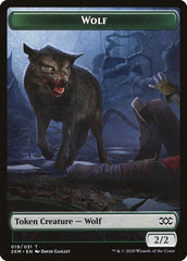 Copy // Wolf Double-Sided Token [Double Masters Tokens] | Boutique FDB TCG