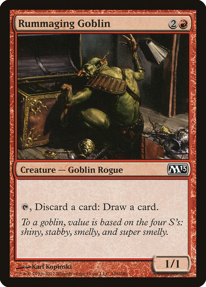 Rummaging Goblin [Magic 2013] | Boutique FDB TCG