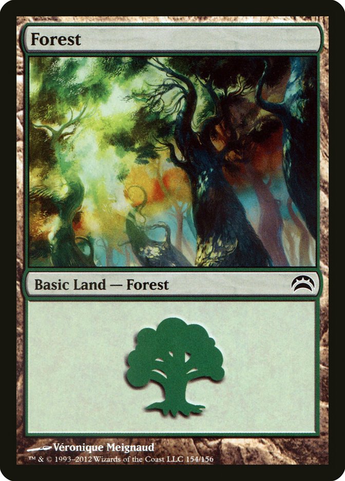 Forest (154) [Planechase 2012] | Boutique FDB TCG