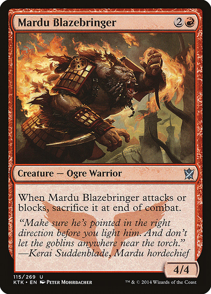 Mardu Blazebringer [Khans of Tarkir] | Boutique FDB TCG