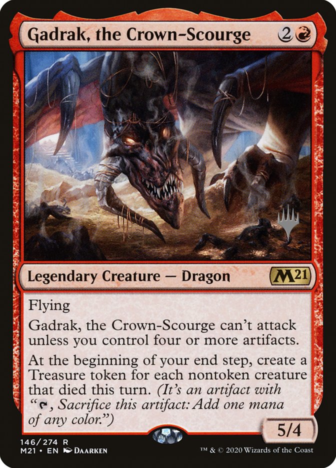 Gadrak, the Crown-Scourge (Promo Pack) [Core Set 2021 Promos] | Boutique FDB TCG