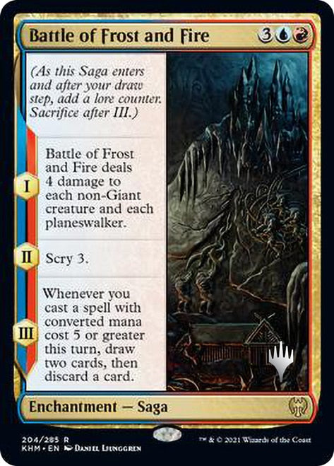 Battle of Frost and Fire (Promo Pack) [Kaldheim Promos] | Boutique FDB TCG