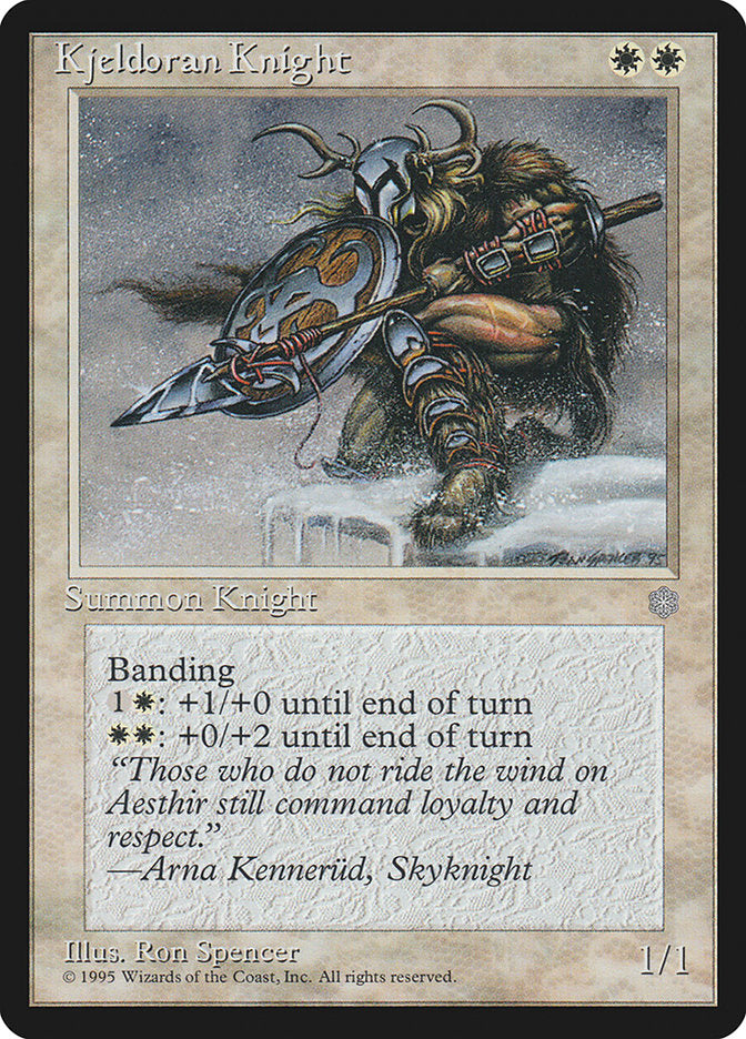 Kjeldoran Knight [Ice Age] | Boutique FDB TCG