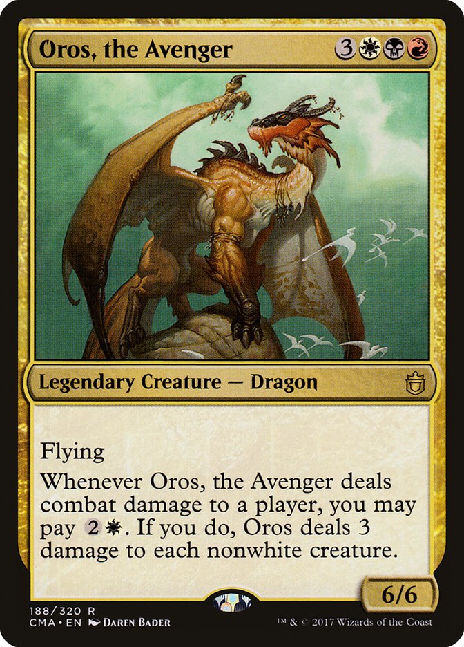 Oros, the Avenger [Commander Anthology] | Boutique FDB TCG