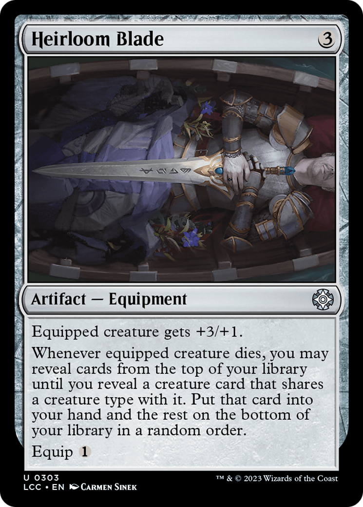 Heirloom Blade [The Lost Caverns of Ixalan Commander] | Boutique FDB TCG