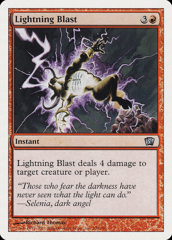 Lightning Blast [Eighth Edition] | Boutique FDB TCG