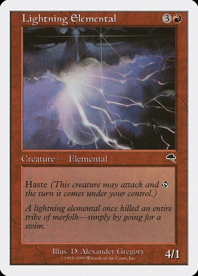 Lightning Elemental [Battle Royale] | Boutique FDB TCG