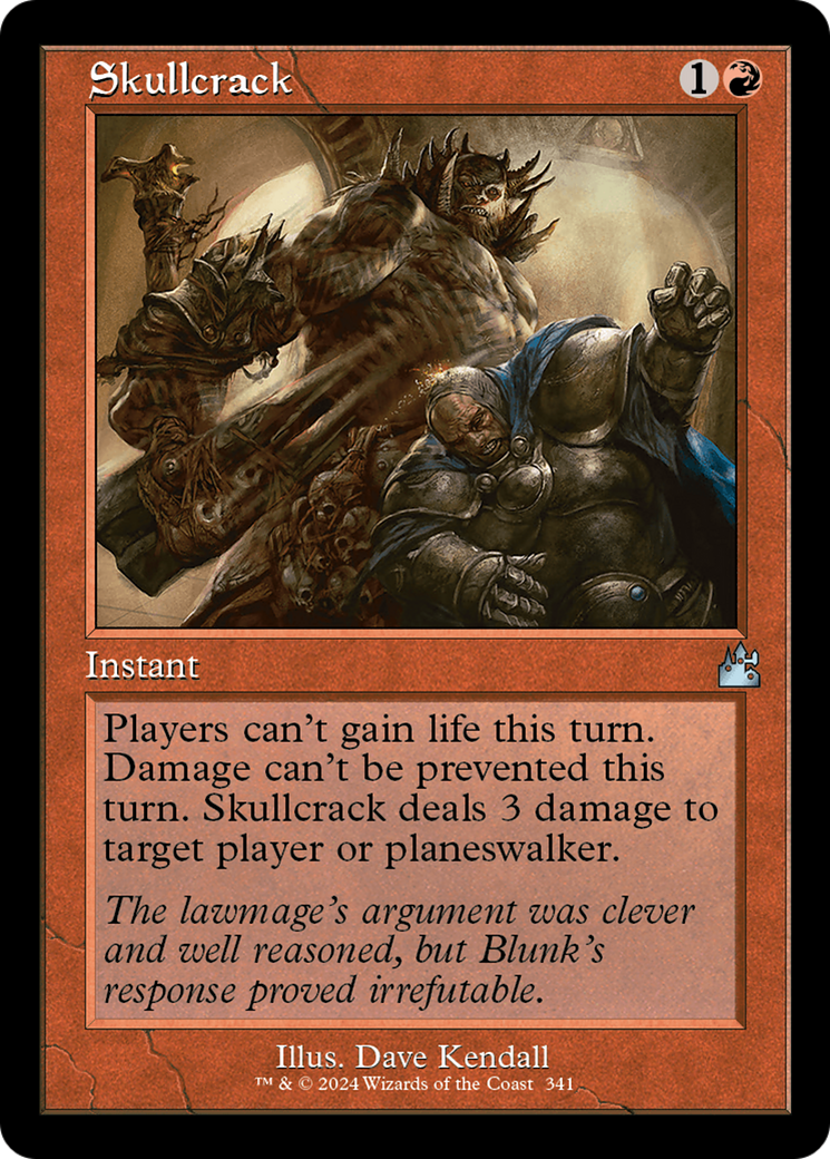 Skullcrack (Retro Frame) [Ravnica Remastered] | Boutique FDB TCG