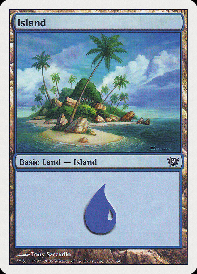 Island (337) [Ninth Edition] | Boutique FDB TCG