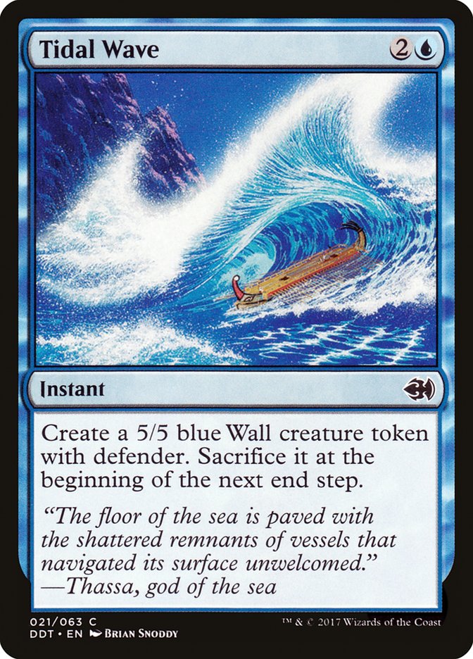 Tidal Wave [Duel Decks: Merfolk vs. Goblins] | Boutique FDB TCG