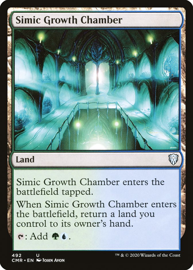 Simic Growth Chamber [Commander Legends] | Boutique FDB TCG