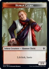 Human Cleric // Food (17) Double-Sided Token [Throne of Eldraine Tokens] | Boutique FDB TCG