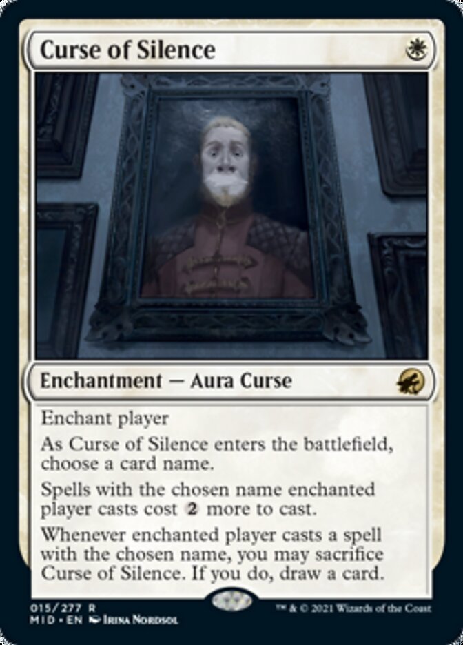 Curse of Silence [Innistrad: Midnight Hunt] | Boutique FDB TCG
