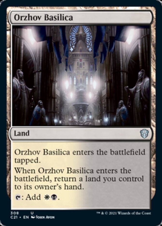 Orzhov Basilica [Commander 2021] | Boutique FDB TCG