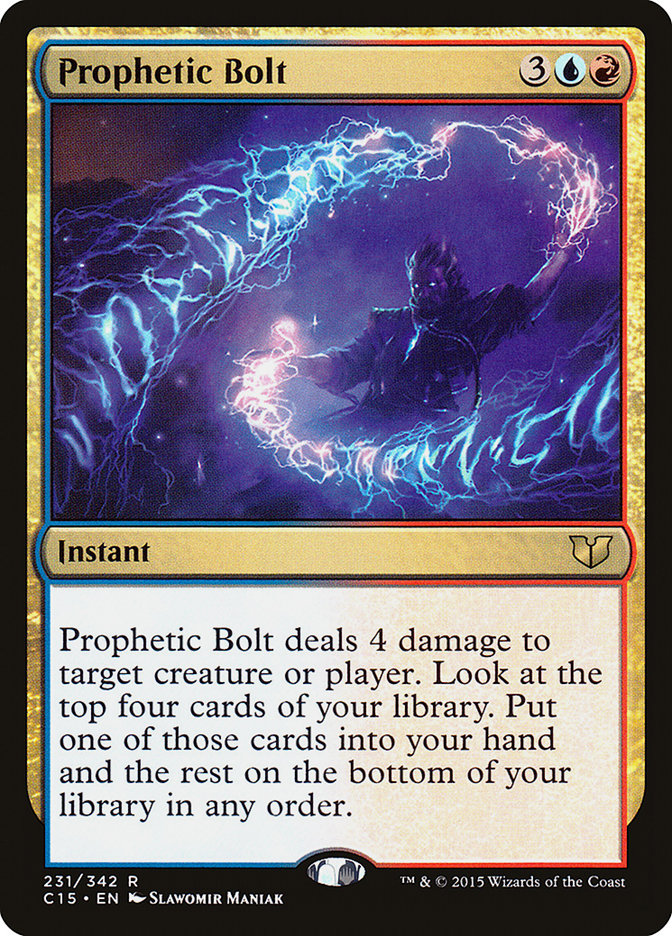 Prophetic Bolt [Commander 2015] | Boutique FDB TCG