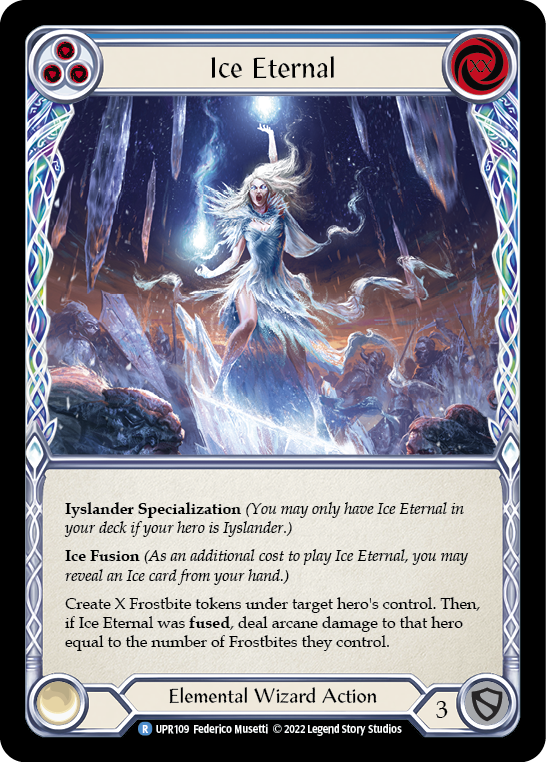 Ice Eternal [UPR109] (Uprising)  Rainbow Foil | Boutique FDB TCG