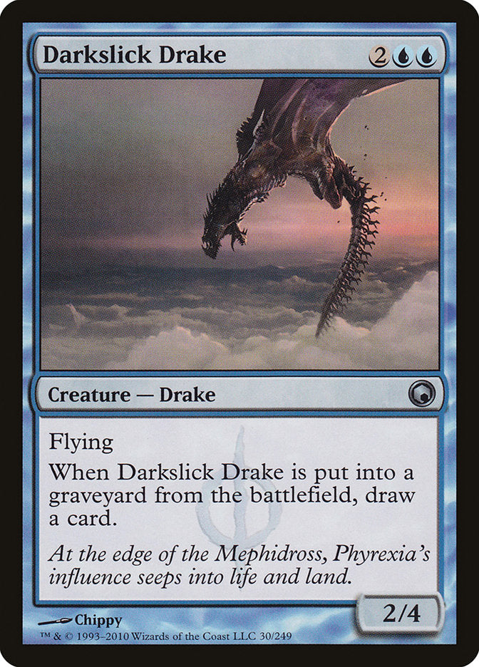 Darkslick Drake [Scars of Mirrodin] | Boutique FDB TCG