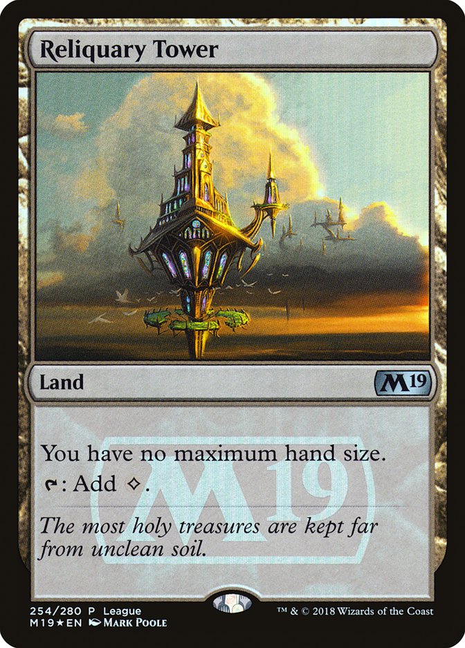 Reliquary Tower (League) [Core Set 2019 Promos] | Boutique FDB TCG