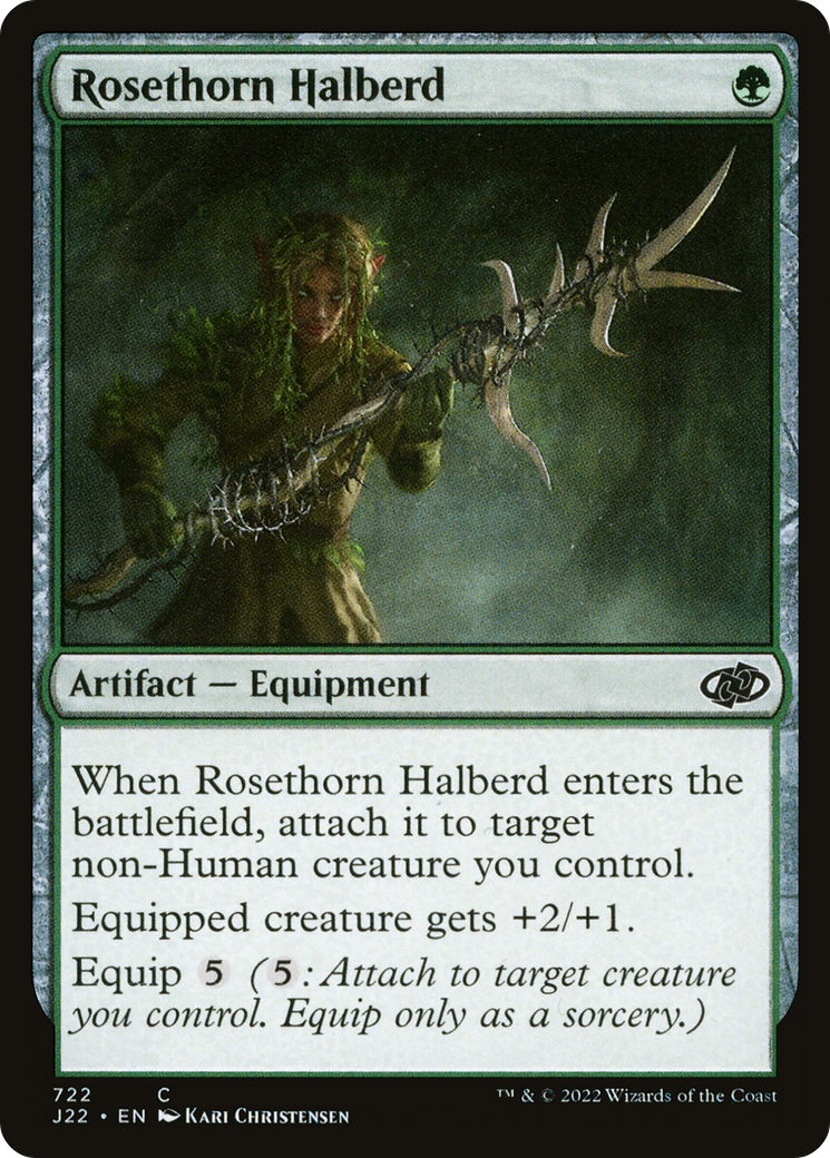 Rosethorn Halberd [Jumpstart 2022] | Boutique FDB TCG