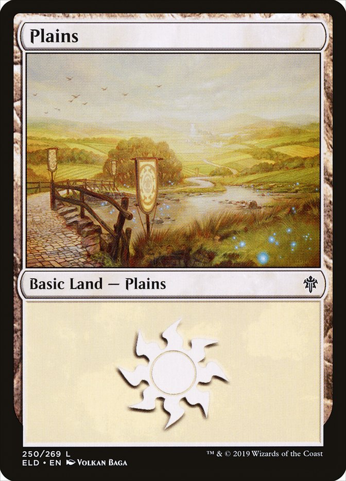 Plains (250) [Throne of Eldraine] | Boutique FDB TCG