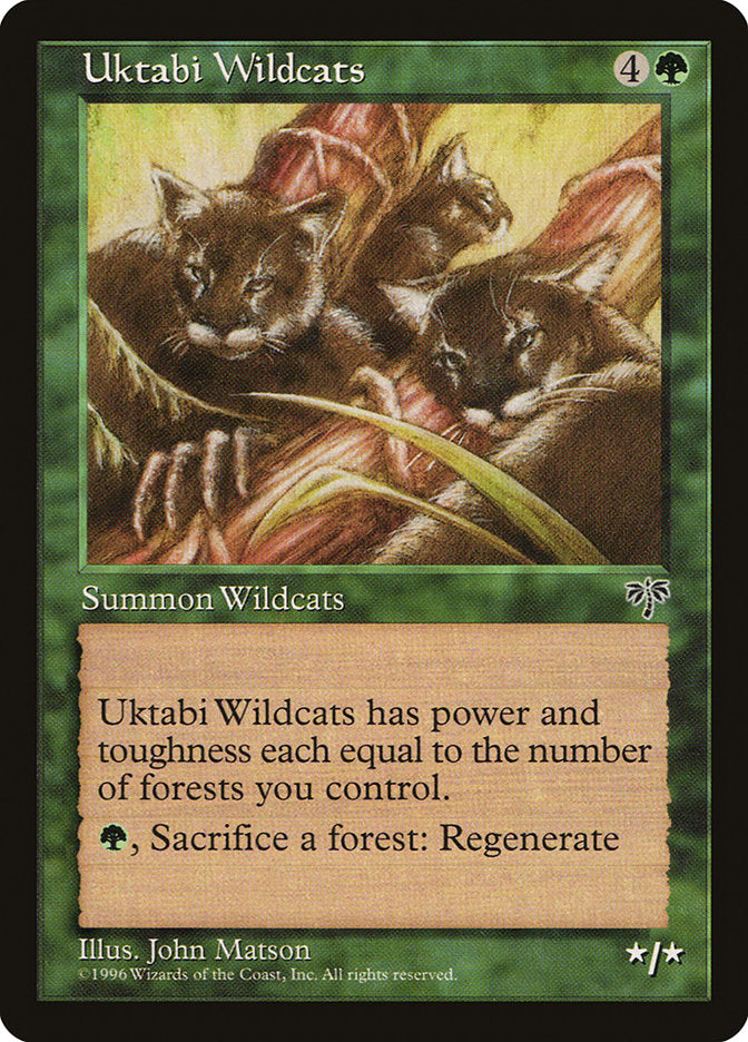 Uktabi Wildcats [Mirage] | Boutique FDB TCG