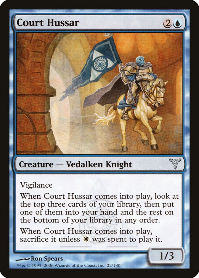 Court Hussar [Dissension] | Boutique FDB TCG