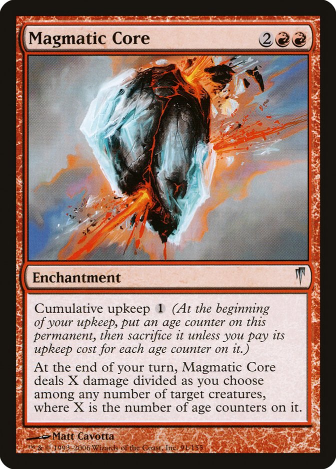 Magmatic Core [Coldsnap] | Boutique FDB TCG