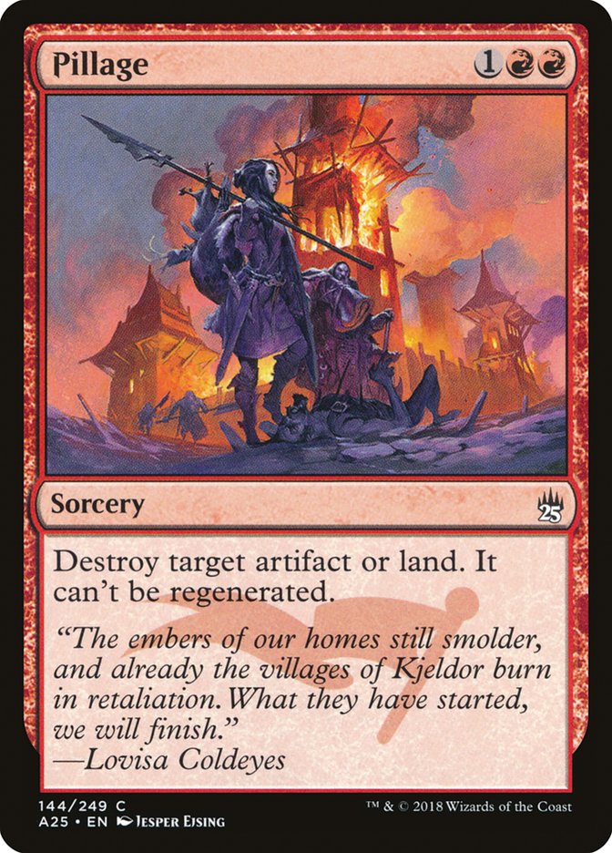 Pillage [Masters 25] | Boutique FDB TCG