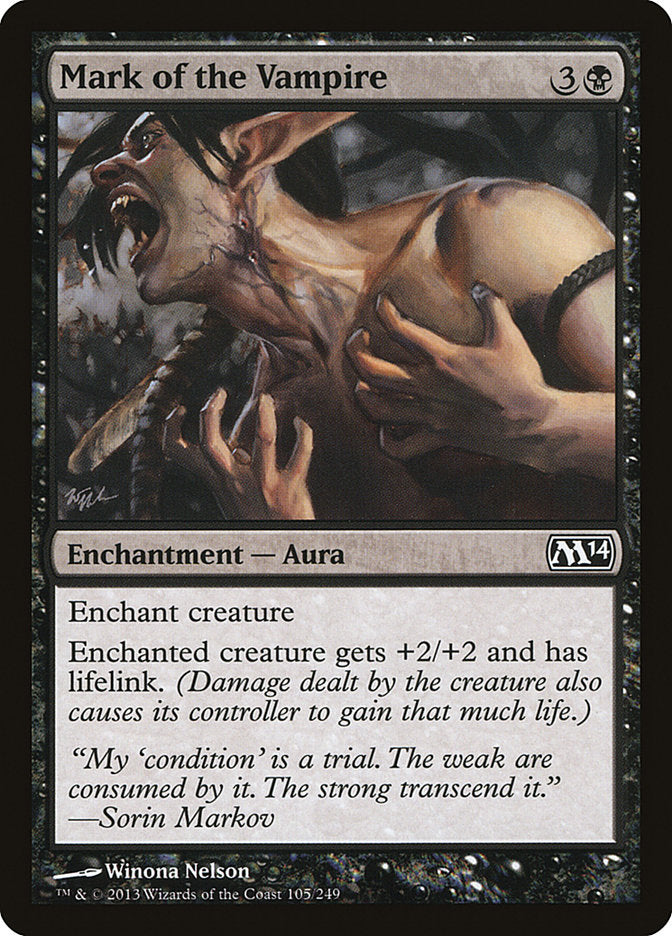 Mark of the Vampire [Magic 2014] | Boutique FDB TCG