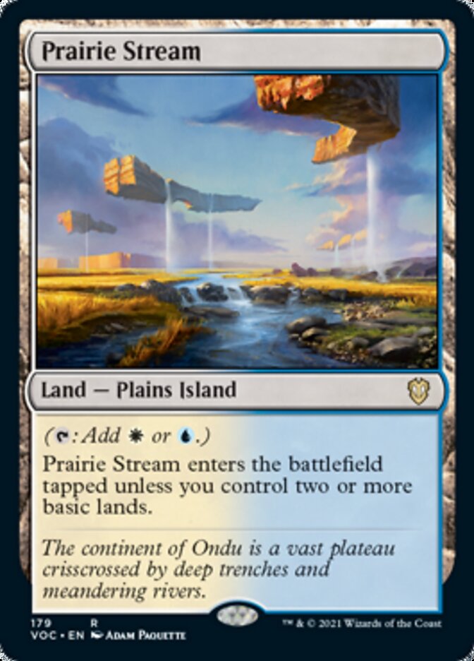 Prairie Stream [Innistrad: Crimson Vow Commander] | Boutique FDB TCG