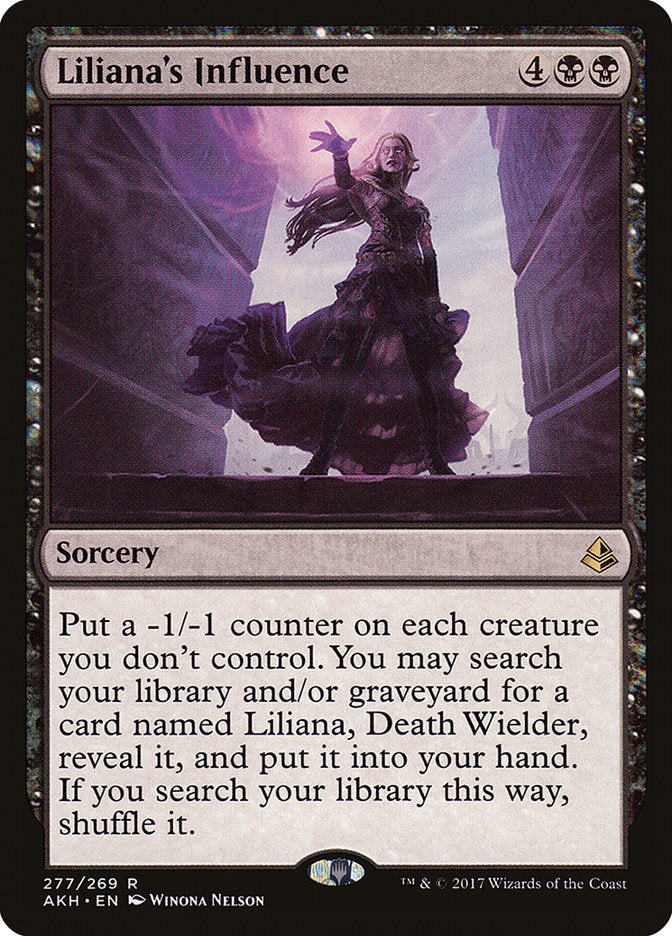 Liliana's Influence [Amonkhet] | Boutique FDB TCG