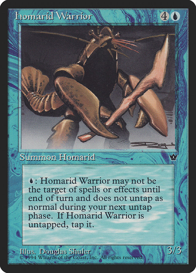 Homarid Warrior (Douglas Shuler) [Fallen Empires] | Boutique FDB TCG